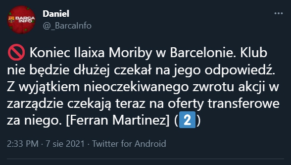 TO KONIEC Ilaixa Moriby w Barcelonie!